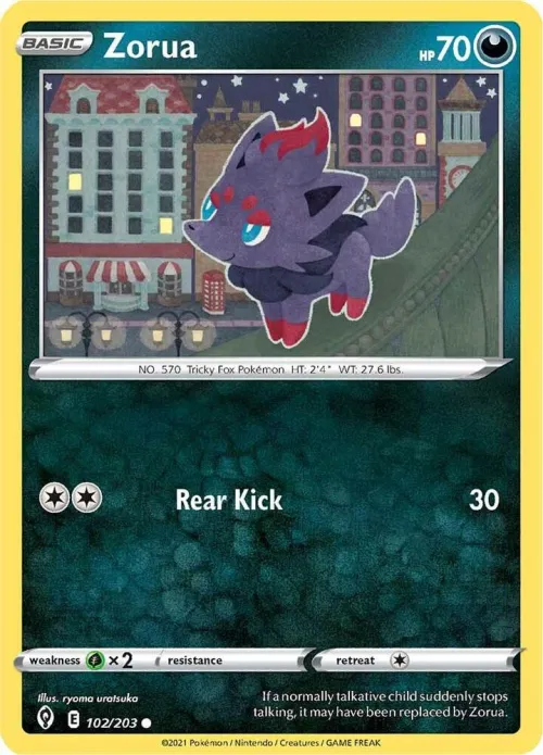 Zorua - Reverse Holo