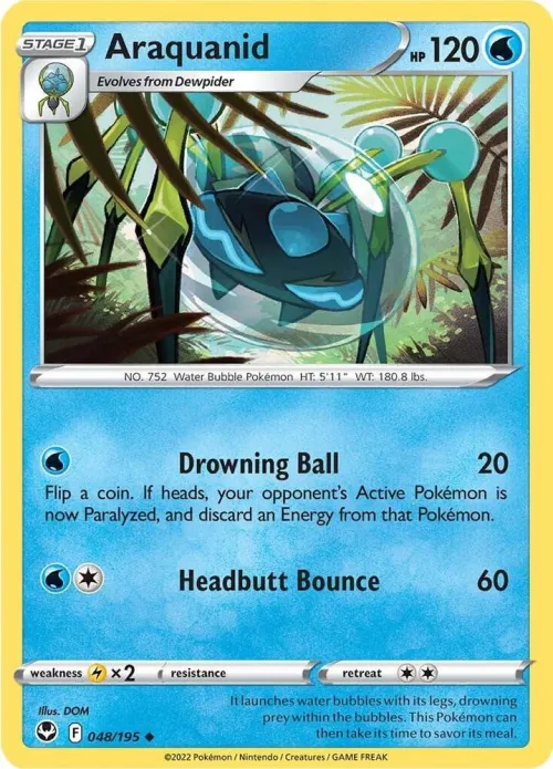 Araquanid - Reverse Holo
