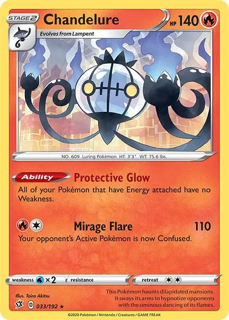 Chandelure - Holo