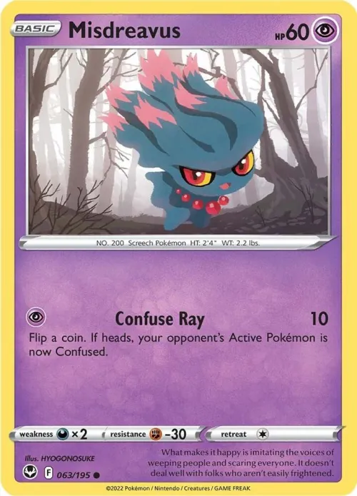 Misdreavus - Reverse Holo