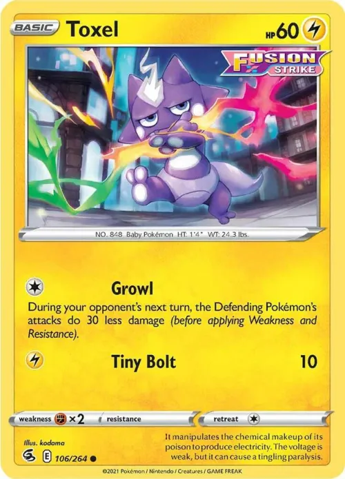 Toxel (106) - Reverse Holo