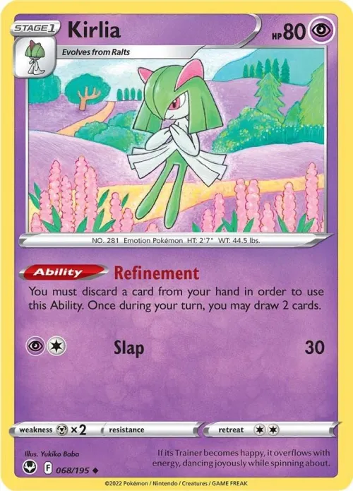 Kirlia - Reverse Holo