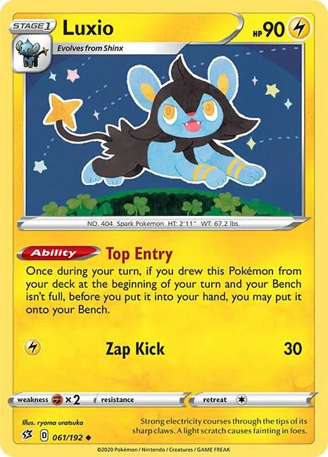 Luxio - Reverse Holo