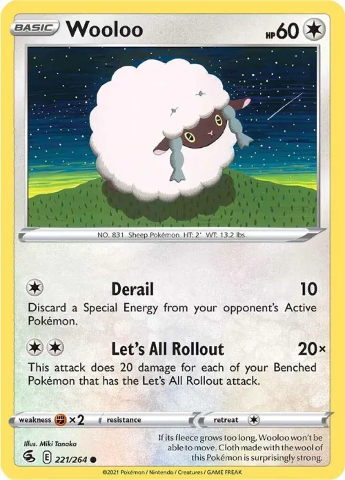 Wooloo (221) - Reverse Holo