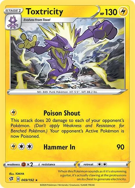 Toxtricity - Reverse Holo