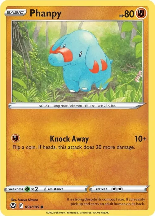 Phanpy - Reverse Holo