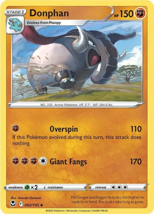 Donphan - Reverse Holo
