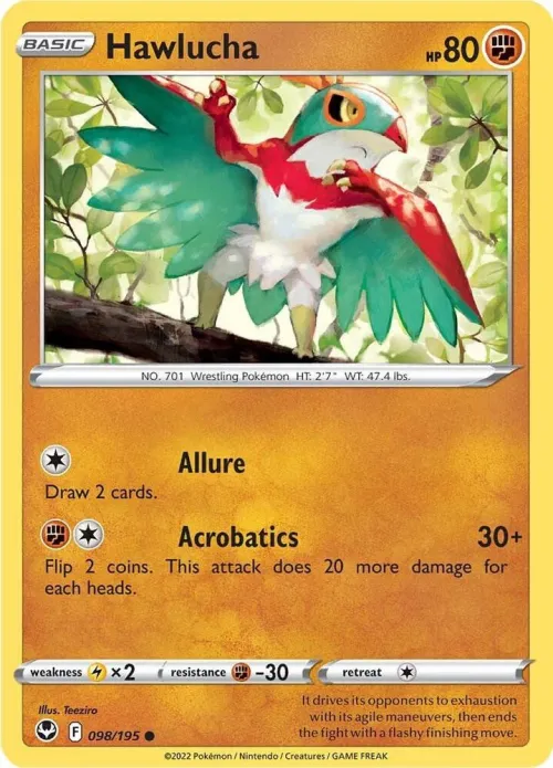 Hawlucha - Reverse Holo