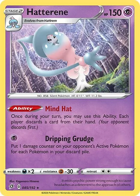 Hatterene - Reverse Holo