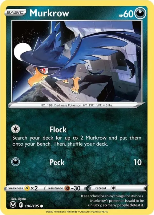Murkrow - Reverse Holo