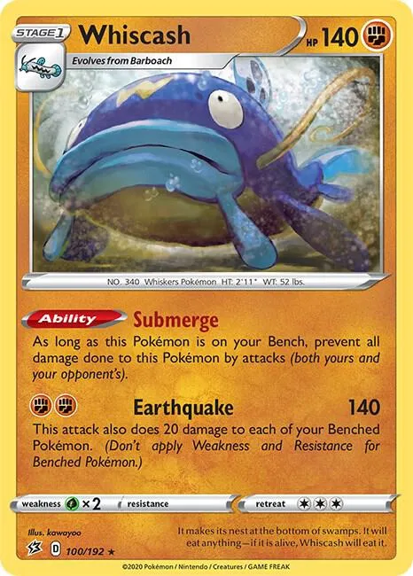 Whiscash - Reverse Holo