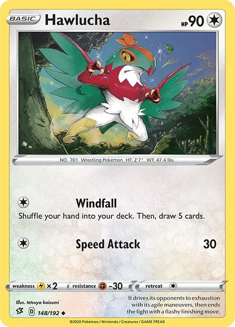 Hawlucha - Reverse Holo