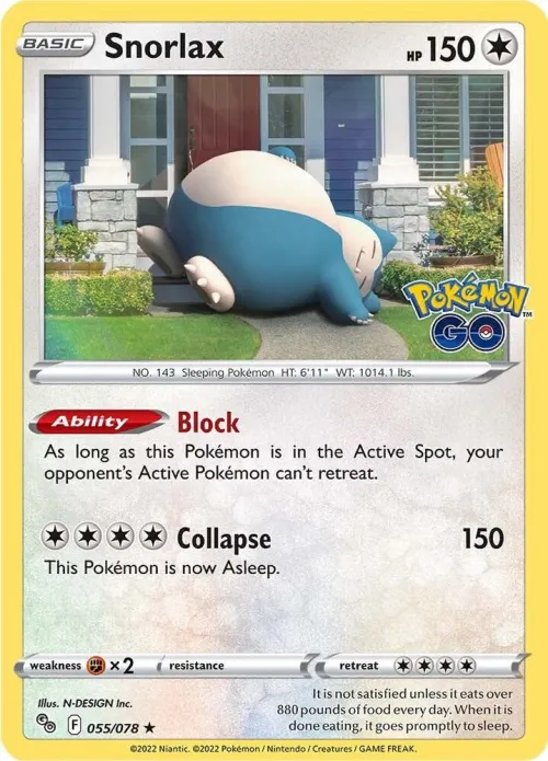 Snorlax - Holo