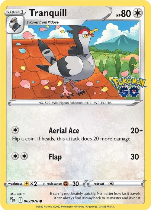 Tranquill - Reverse Holo