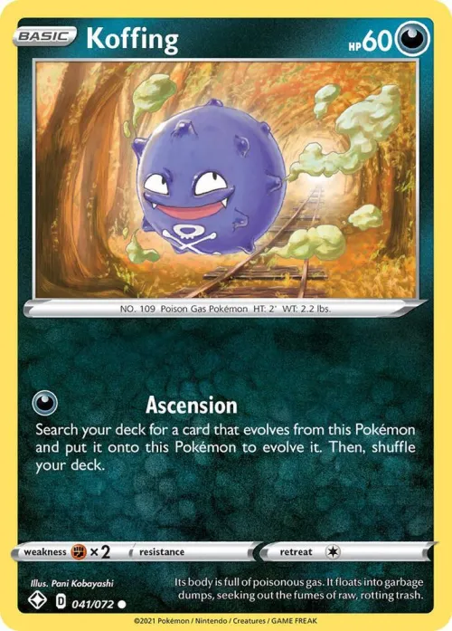 Koffing - Reverse Holo