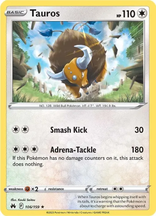 Tauros - Reverse Holo