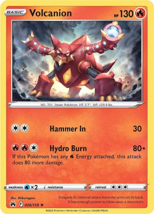 Volcanion - Holo
