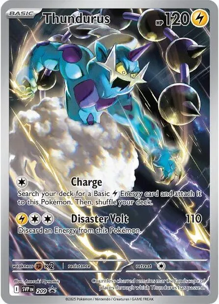 Thundurus - Holo