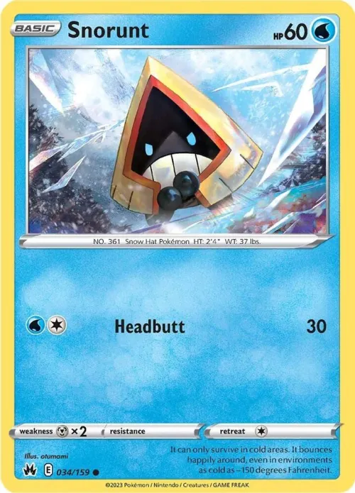 Snorunt - Reverse Holo