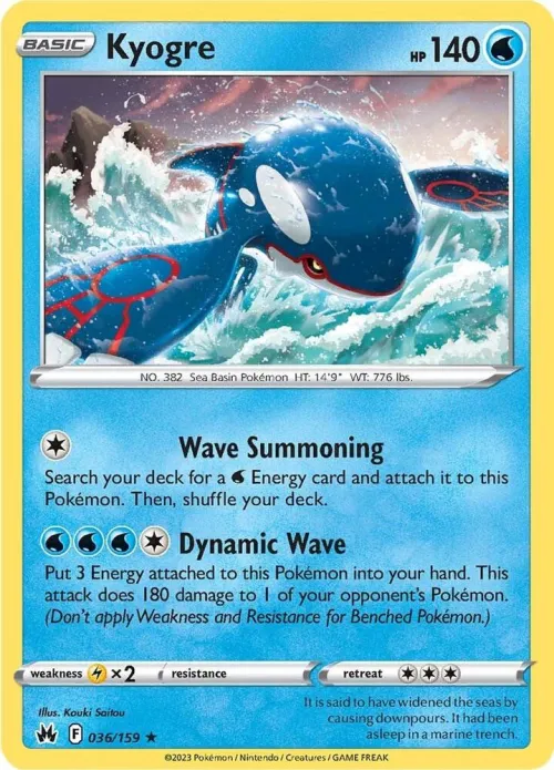 Kyogre - Holo