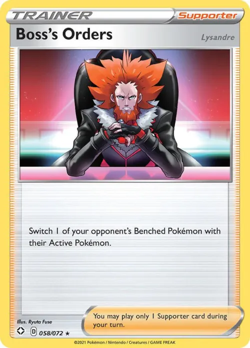 Boss's Orders [Lysandre] - Reverse Holo