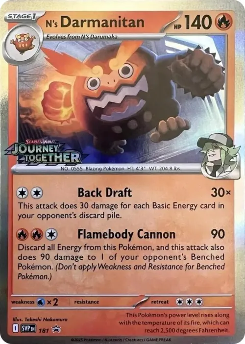 N's Darmanitan - Holo