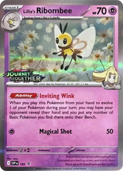 Lillie's Ribombee - Holo
