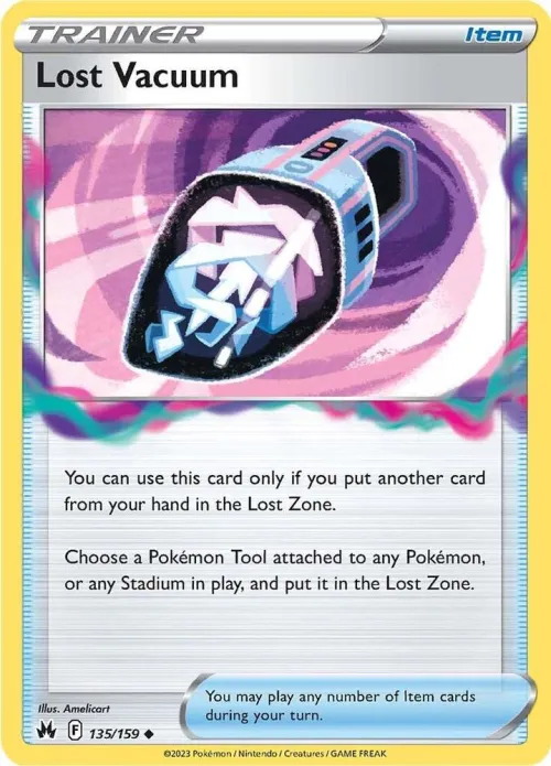 Lost Vacuum - Reverse Holo