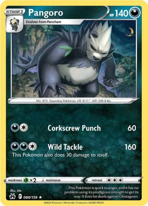 Pangoro - Reverse Holo