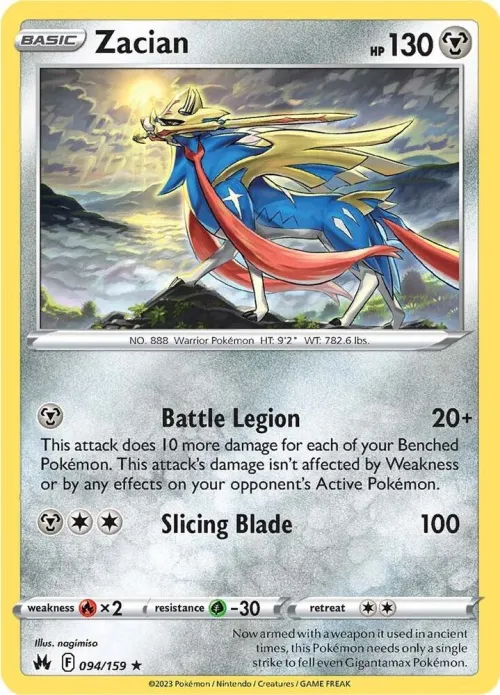 Zacian - Reverse Holo