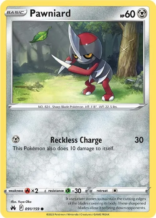 Pawniard (91) - Reverse Holo