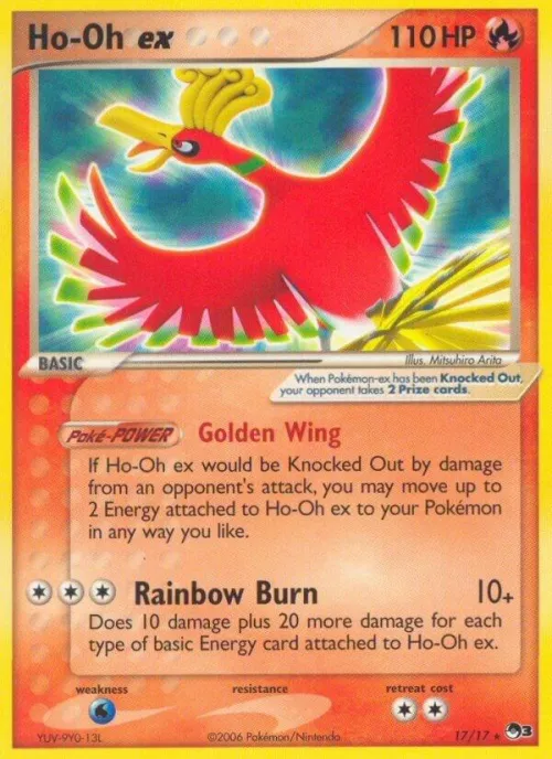 Ho-Oh ex (Non-Holo) - Non Holo