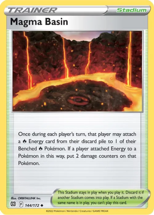 Magma Basin - Reverse Holo