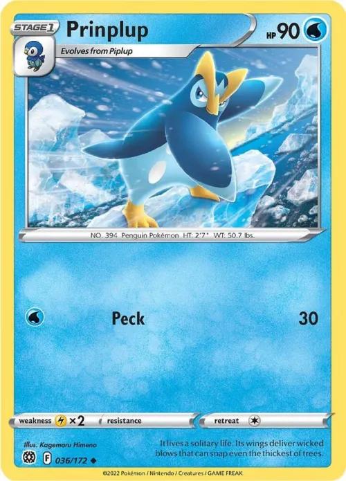 Prinplup - Reverse Holo