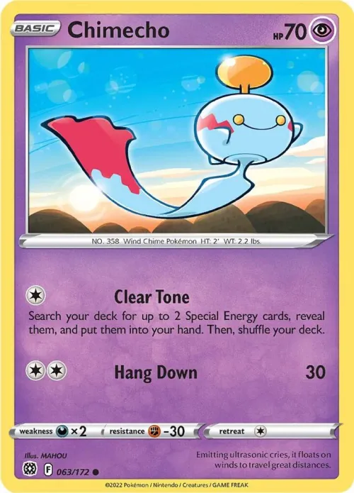 Chimecho - Reverse Holo