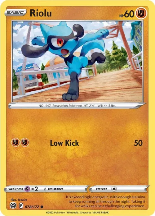 Riolu - Reverse Holo