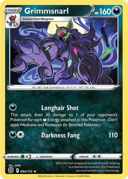 Grimmsnarl - Reverse Holo