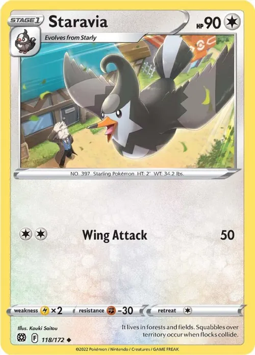 Staravia - Reverse Holo