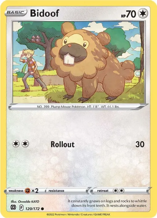 Bidoof - Reverse Holo