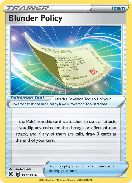 Blunder Policy - Reverse Holo