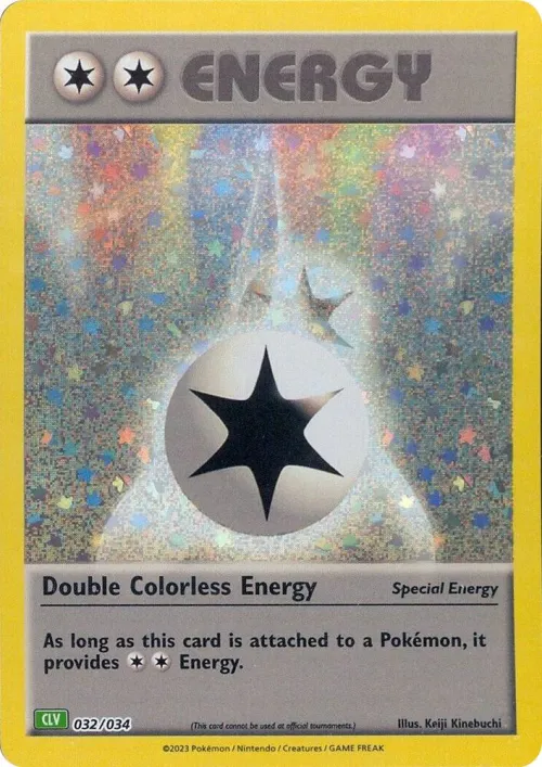Double Colorless Energy - Clv