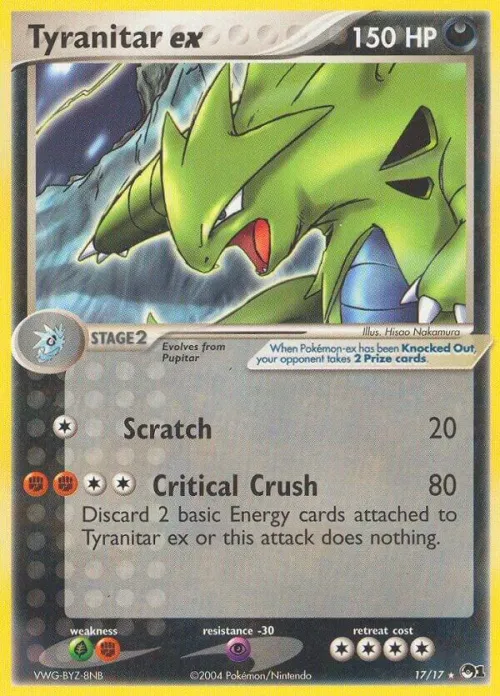 Tyranitar ex (Holo) - Holo