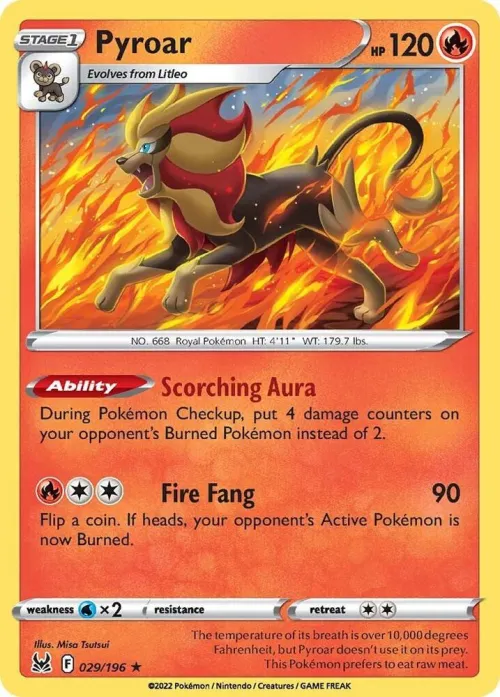 Pyroar - Holo