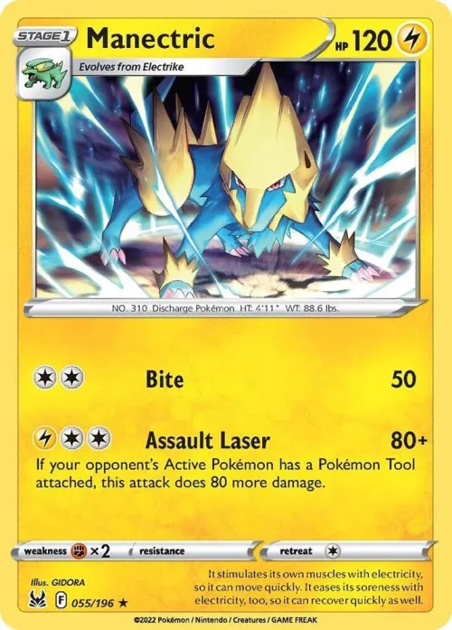 Manectric - Reverse Holo