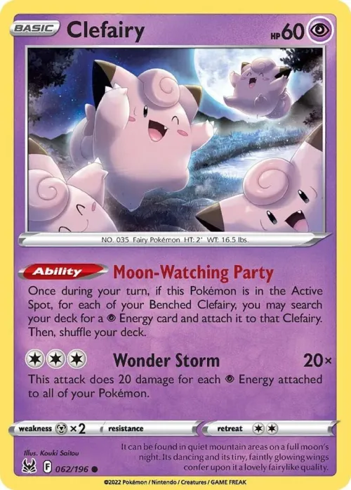 Clefairy - Reverse Holo
