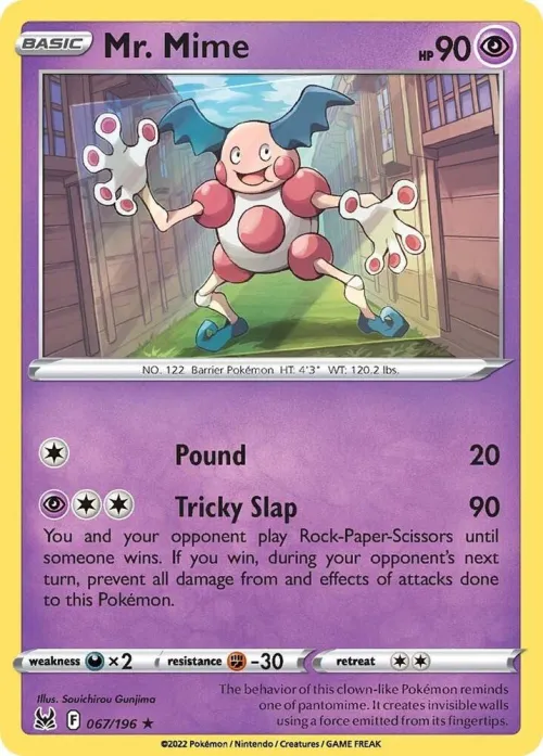 Mr. Mime - Reverse Holo