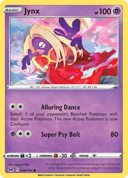 Jynx - Reverse Holo