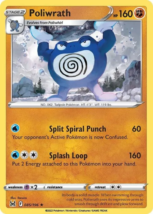 Poliwrath - Reverse Holo