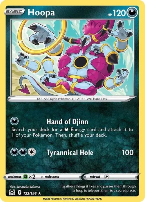 Hoopa - Reverse Holo