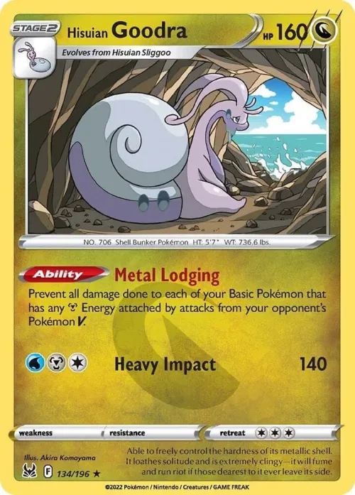 Hisuian Goodra - Reverse Holo
